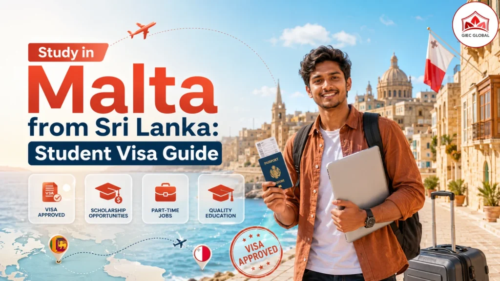 Study in Malta from Sri Lanka Student Visa Guide