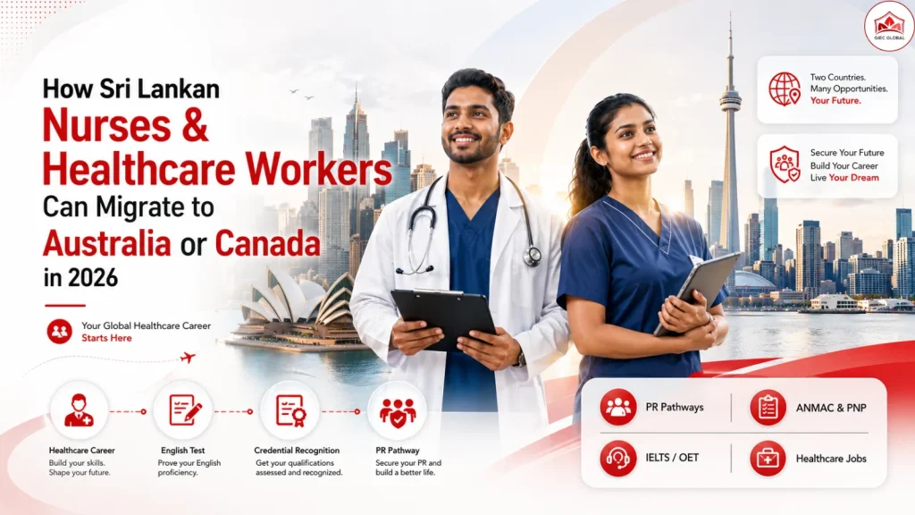Migrate to Australia or Canada as a Nurse from Sri Lanka