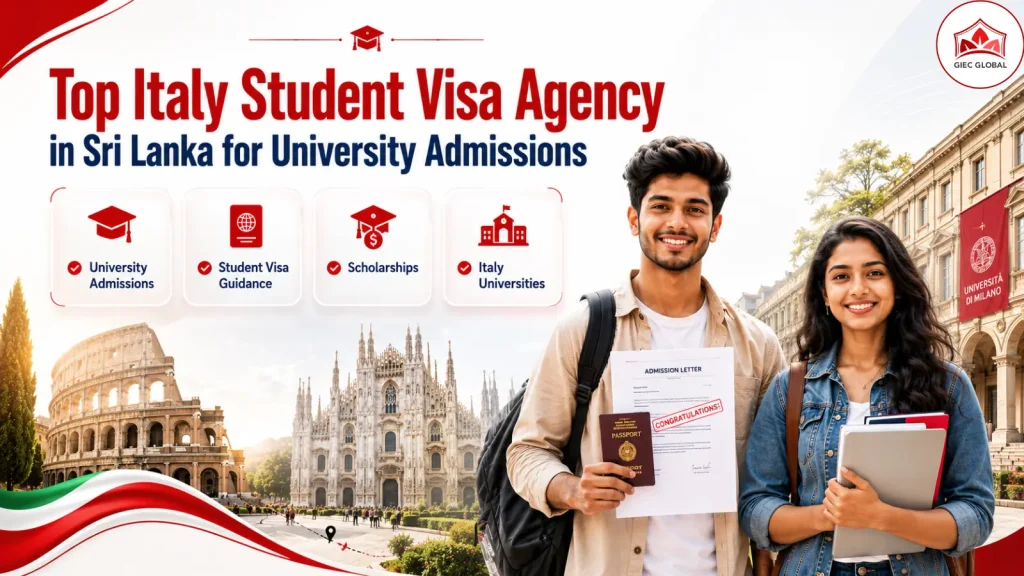 Italy Student Visa Agency in Sri Lanka
