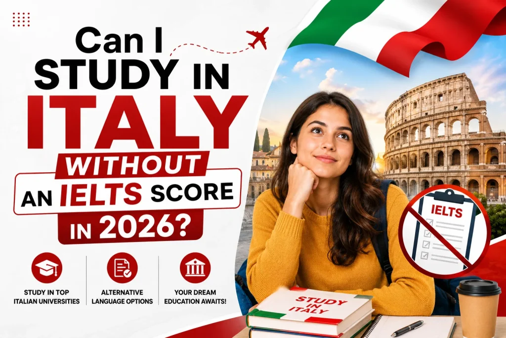 Can I Study in Italy Without an IELTS Score in 2026?