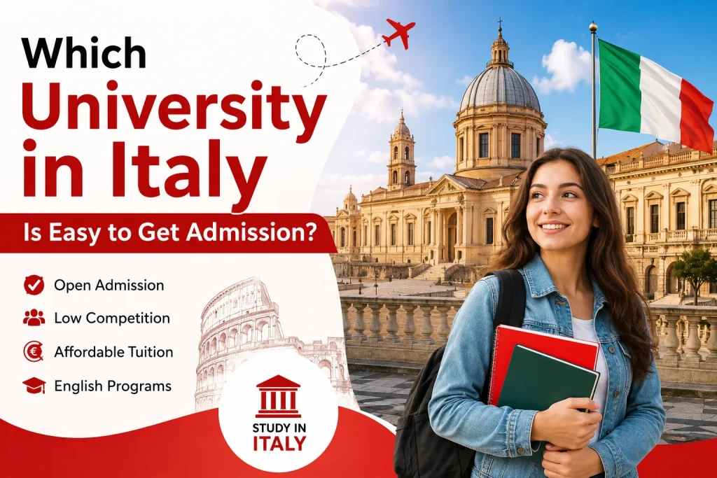 Which University in Italy Is Easy to Get Admission?