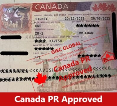 Canada PR Approved of Kavish