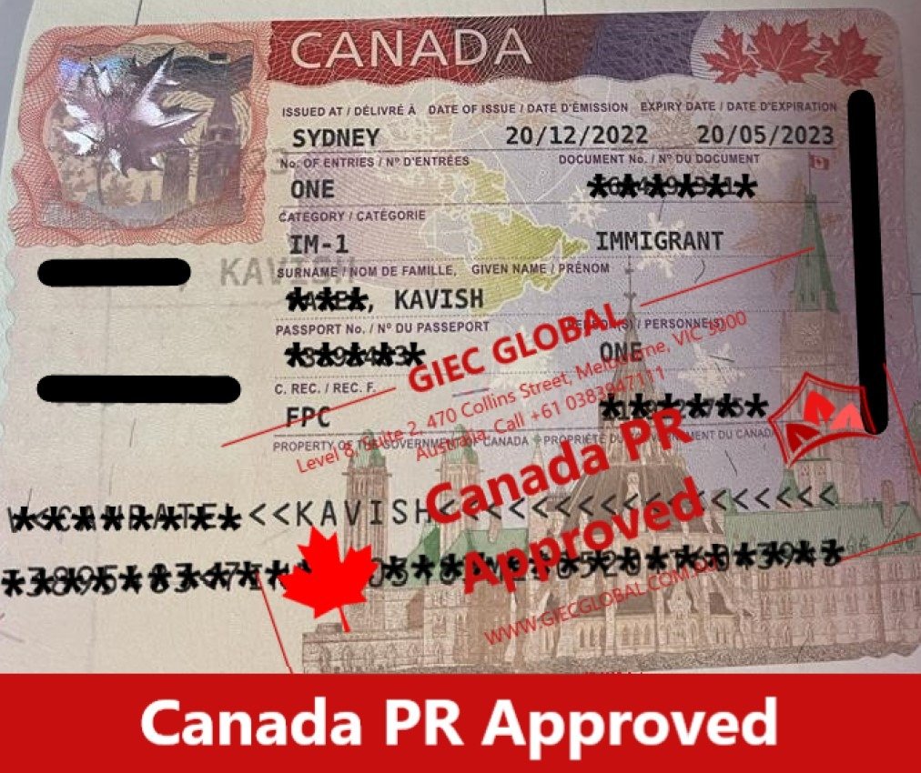 Canada PR Approved of Kavish