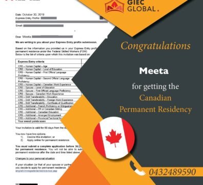 Canada PR Approved of Meeta