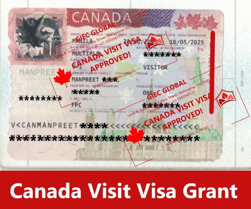 Canada Visitor Visa Granted of Manpreet