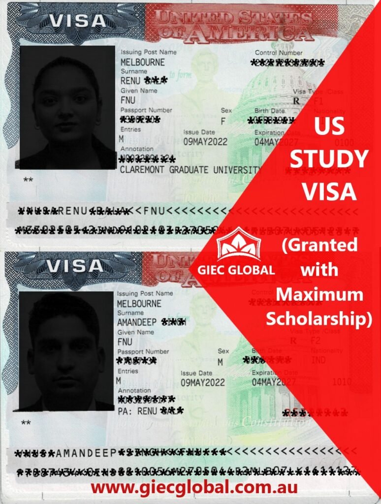 US Study Visa Granted of Renu