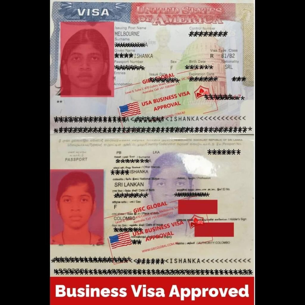 ISHANKA USA Business Visa Approved