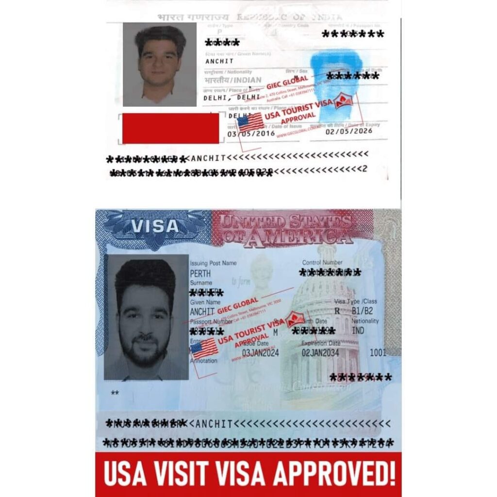 Anchit Tourist visa Approved