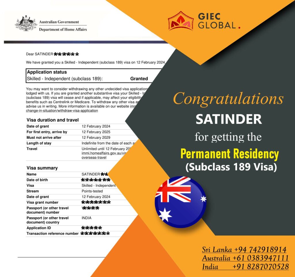 Satinder PR approved