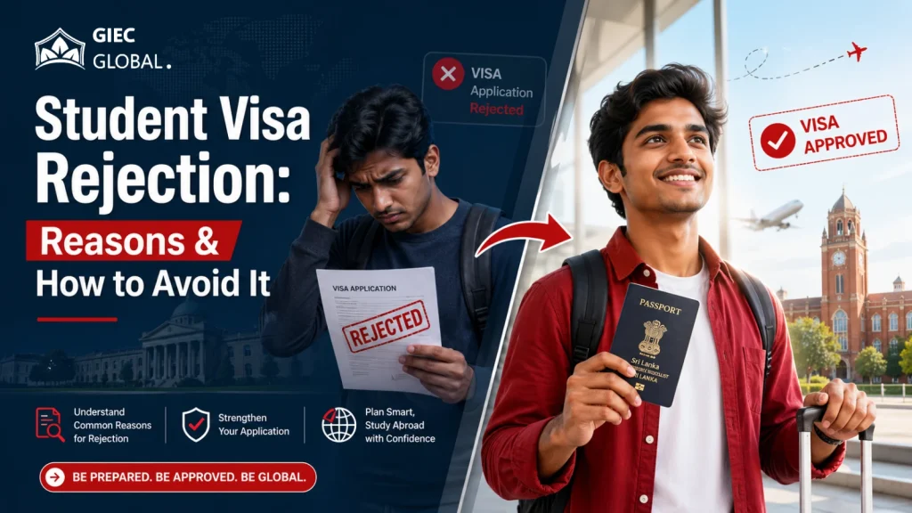 Top Reasons for Student Visa Rejection in Sri Lanka & How to Avoid It