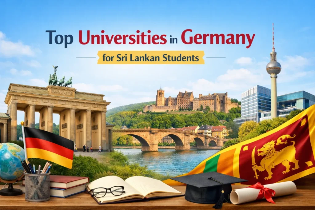 Top Universities in Germany for Sri Lankan Students