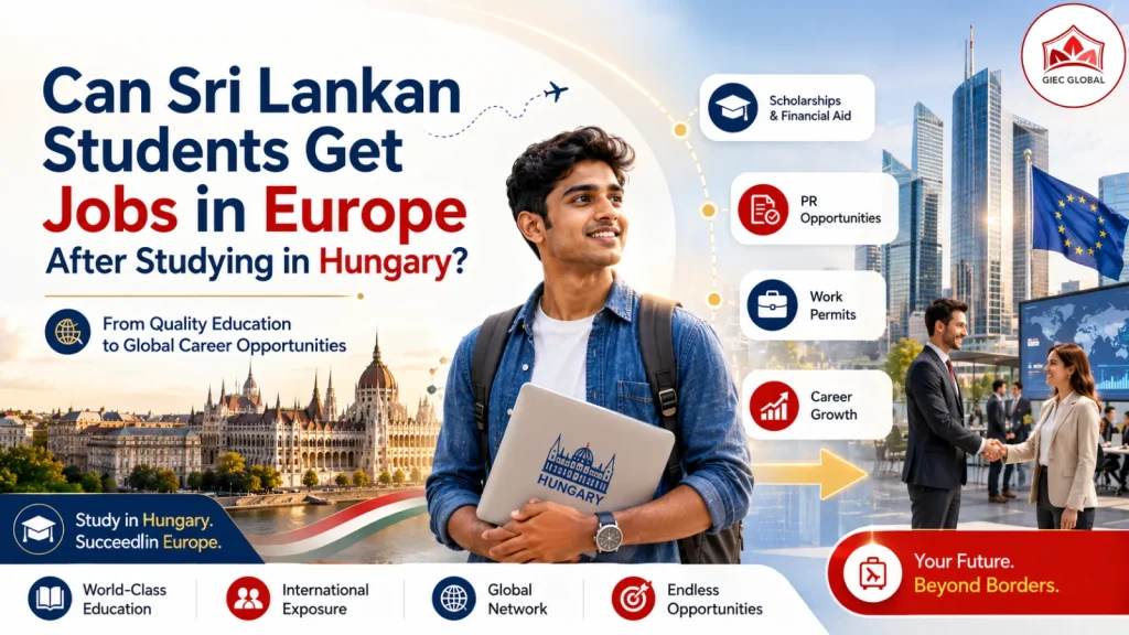Can Sri Lankan Students Get Jobs in Europe After Studying in Hungary