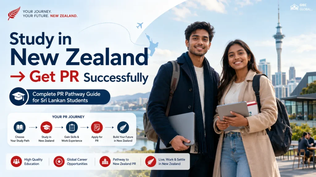 How Sri Lankan Students Can Get PR After Study in New Zealand