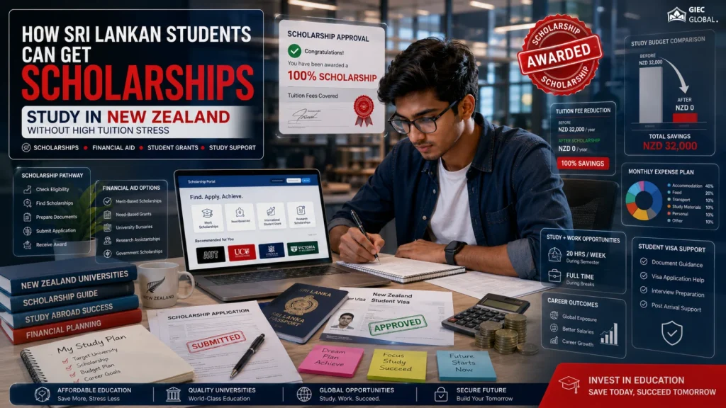 How Sri Lankan Students Can Get Scholarships to Study in New Zealand