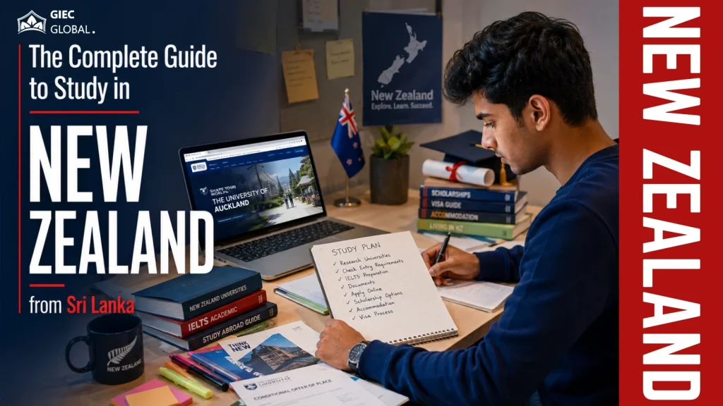The Complete Guide to Study in New Zealand from Sri Lanka
