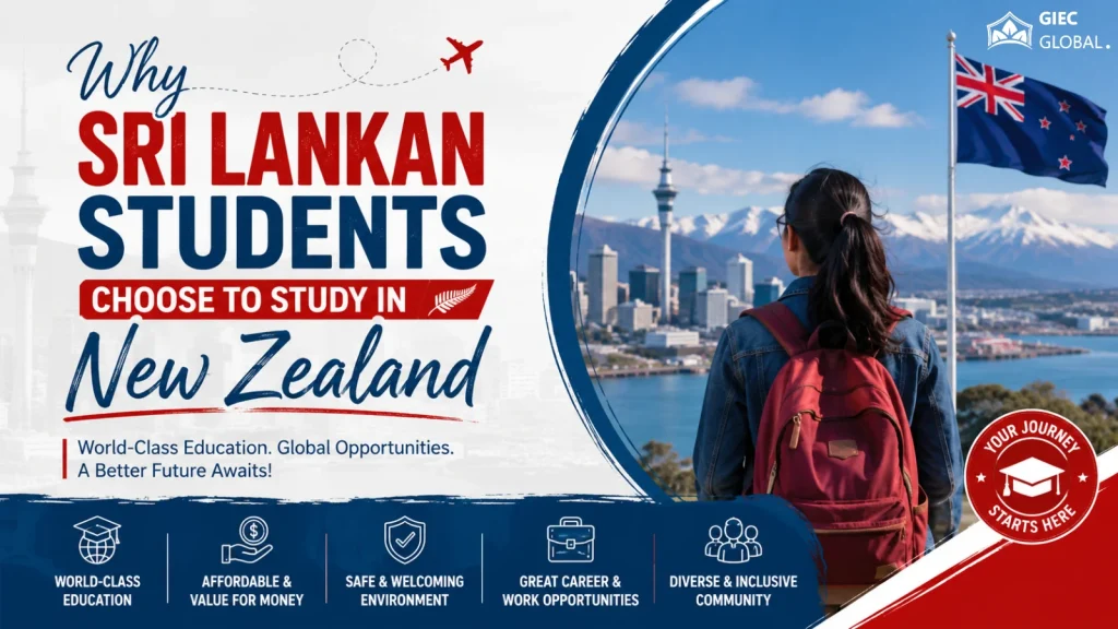 Why Sri Lankan Students Choose to Study in New Zealand