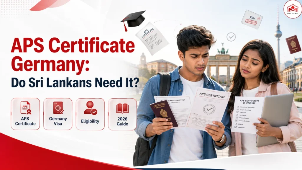 APS Certificate Germany Do Sri Lankans Need It
