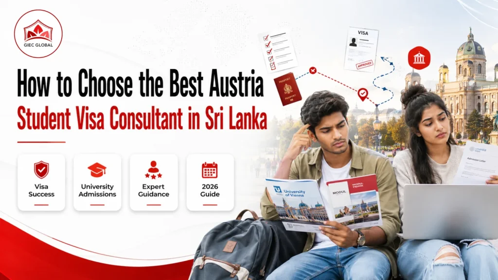 Best Austria Student Visa Consultant in Sri Lanka