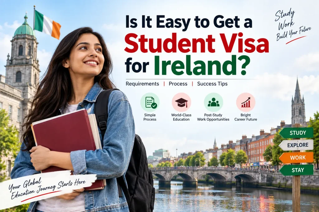 Is It Easy to Get a Student Visa for Ireland?