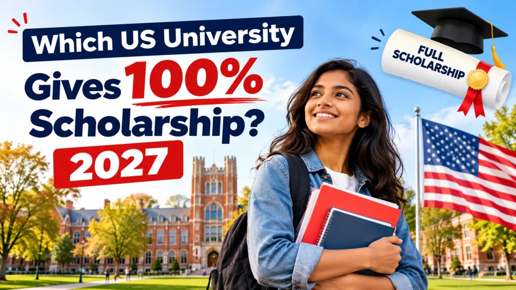 Which US University Gives 100% Scholarship? 2027