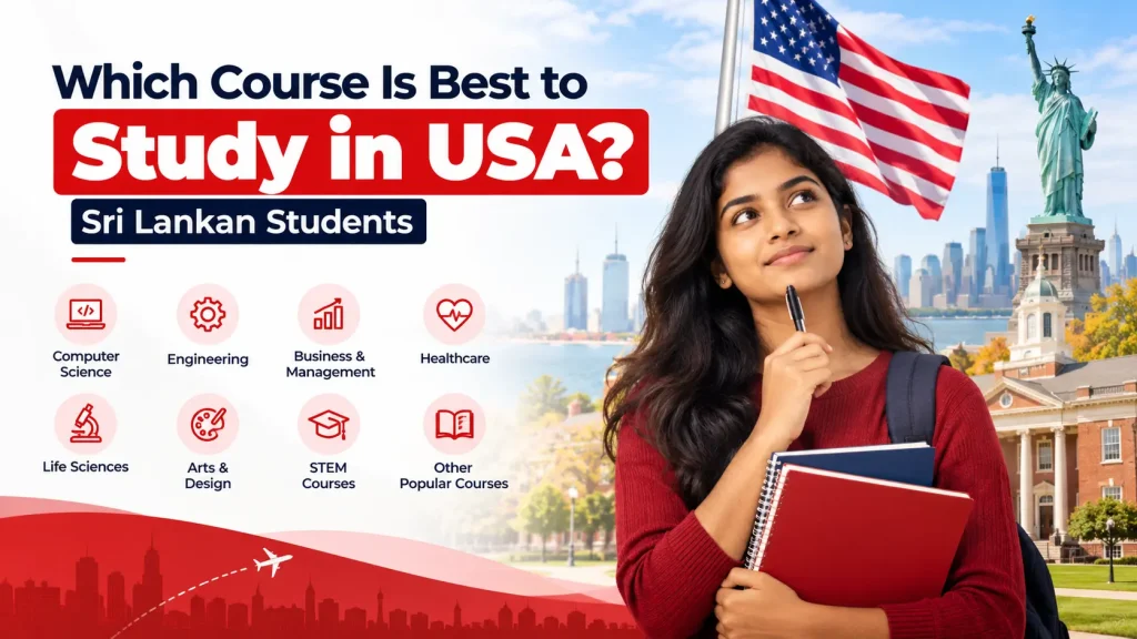 Which Course Is Best to Study in USA? | Sri Lankan Students